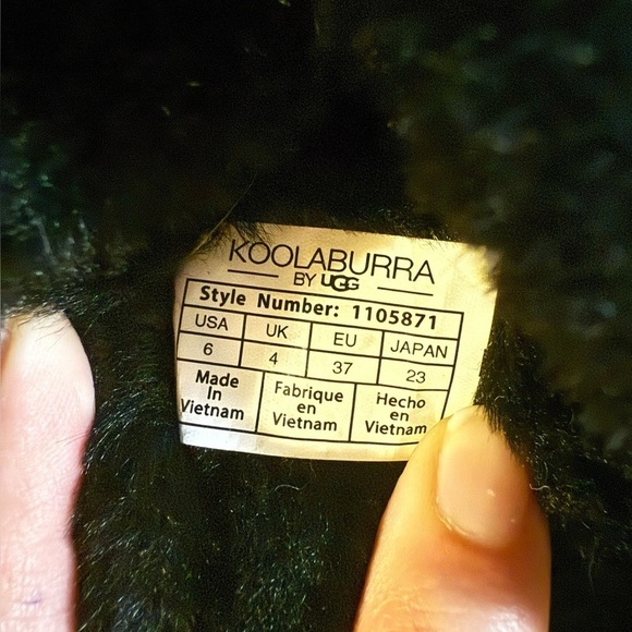 KOOLABURRA BY UGG Ballia Fur Slippers NWOT - Picture 5 of 6